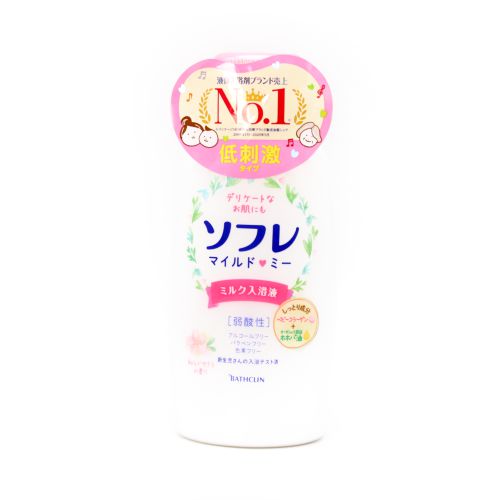 Bathclin Sofre Mild Milk Bath Liquid Sakura Scent