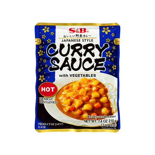 Curry Sauce Hot Sb 210G