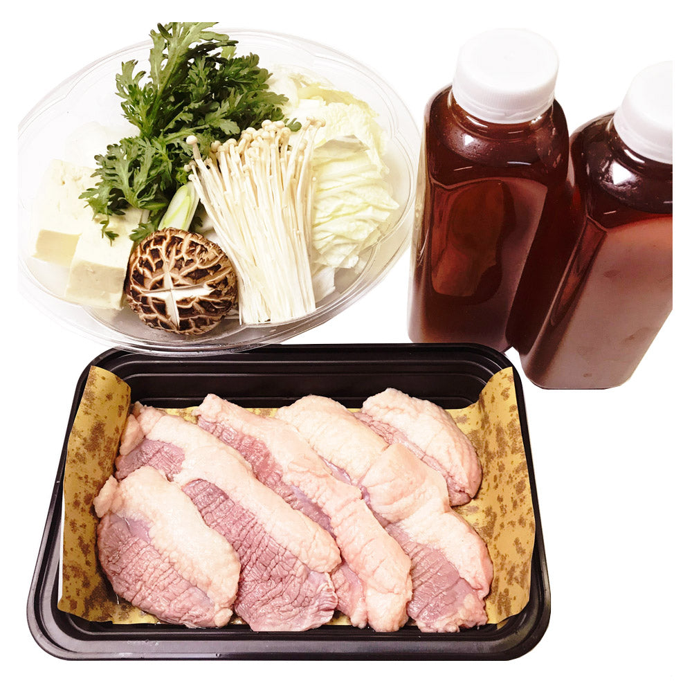 Duck Kamonabe Pre-Assembled Nabe Set (UNCOOKED) – DainobuNYC