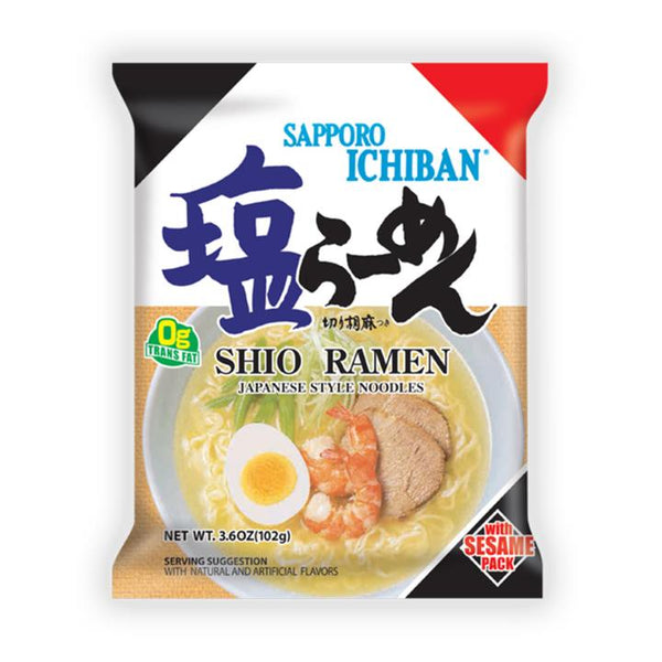 Shio Ramen 5P 510G Sapporo Ichiban